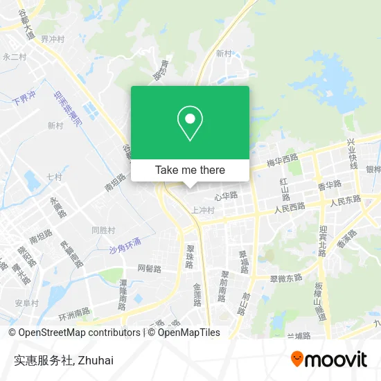 实惠服务社 map