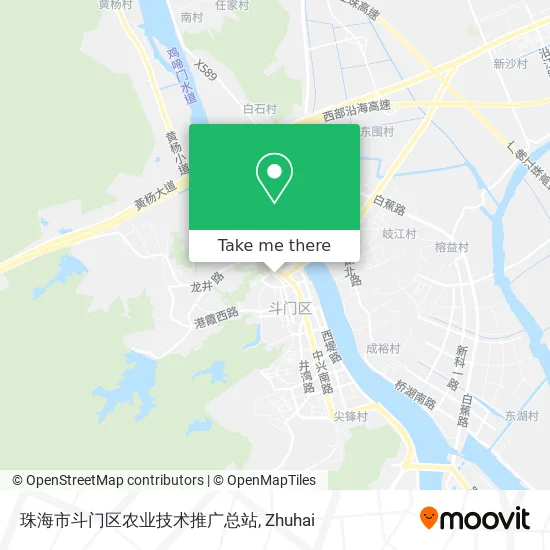 珠海市斗门区农业技术推广总站 map