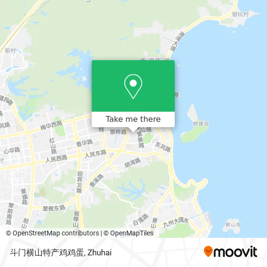 斗门横山特产鸡鸡蛋 map