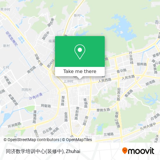 同济数学培训中心(装修中) map