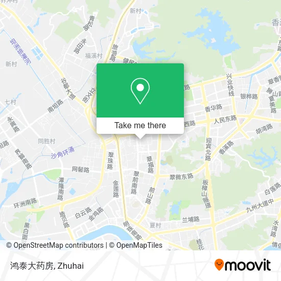 鸿泰大药房 map