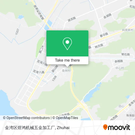 金湾区煜鸿机械五金加工厂 map