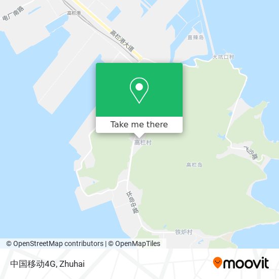 中国移动4G map