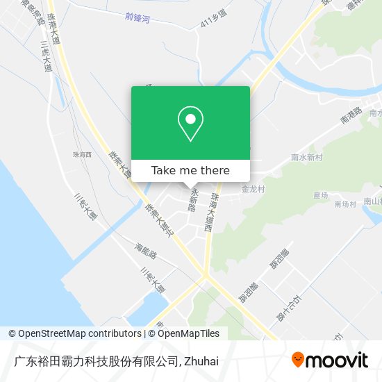 广东裕田霸力科技股份有限公司 map