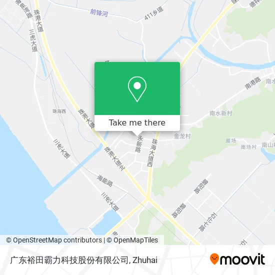 广东裕田霸力科技股份有限公司 map