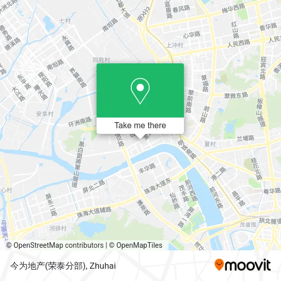 今为地产(荣泰分部) map