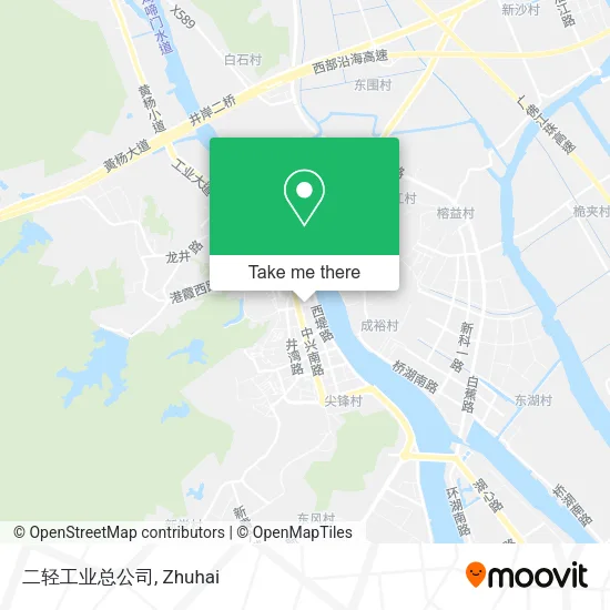 二轻工业总公司 map