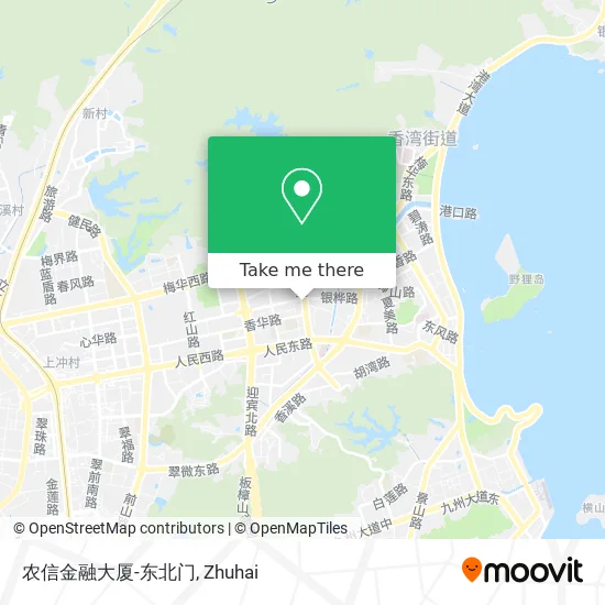 农信金融大厦-东北门 map