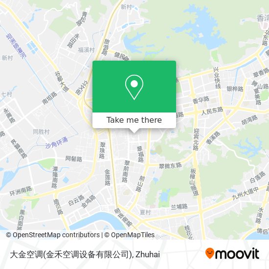 大金空调(金禾空调设备有限公司) map