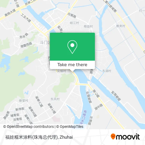 福娃糯米涂料(珠海总代理) map