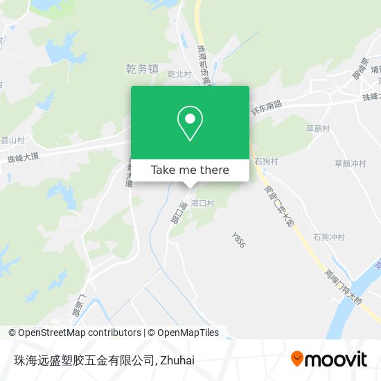 珠海远盛塑胶五金有限公司 map