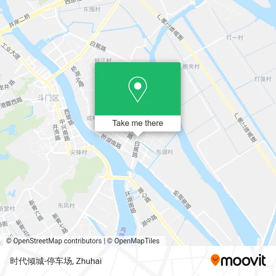 时代倾城-停车场 map