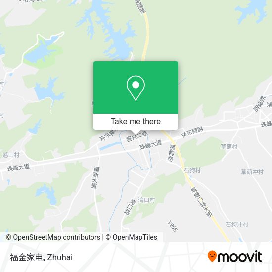 福金家电 map