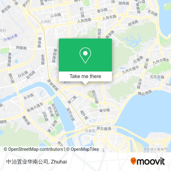 中治置业华南公司 map