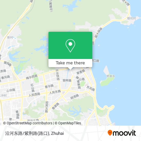 沿河东路/紫荆路(路口) map