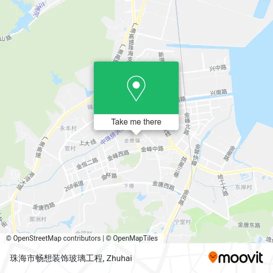 珠海市畅想装饰玻璃工程 map