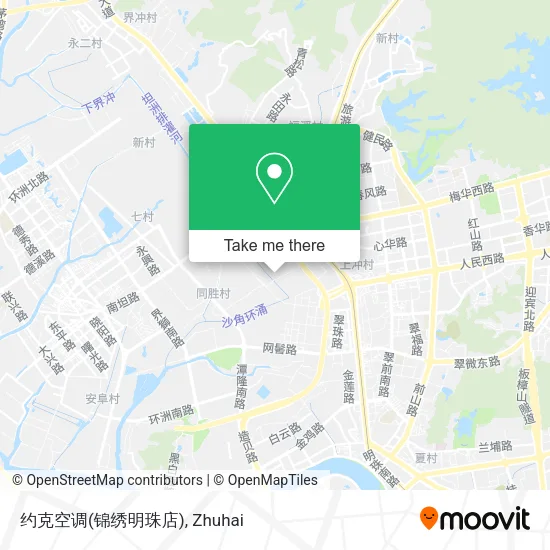 约克空调(锦绣明珠店) map