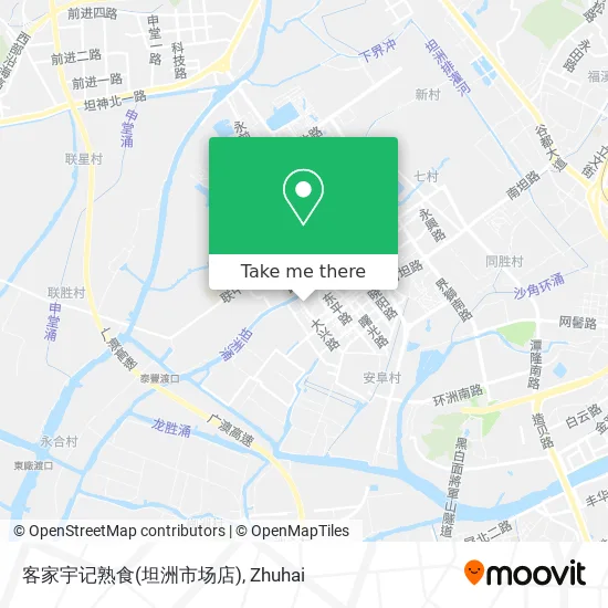 客家宇记熟食(坦洲市场店) map