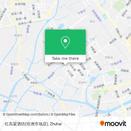 红高粱酒坊(坦洲市场店) map