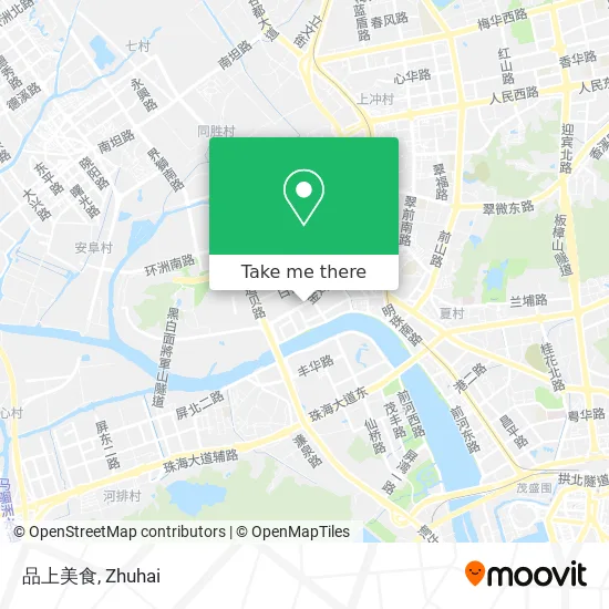 品上美食 map