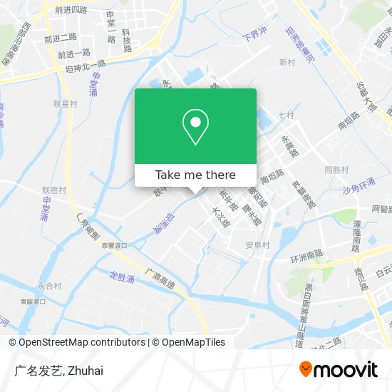 广名发艺 map
