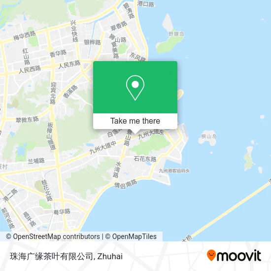珠海广缘茶叶有限公司 map