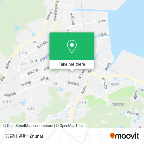 芸福山茶叶 map