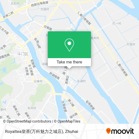 Royaltea皇茶(万科魅力之城店) map