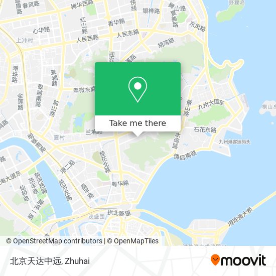 北京天达中远 map