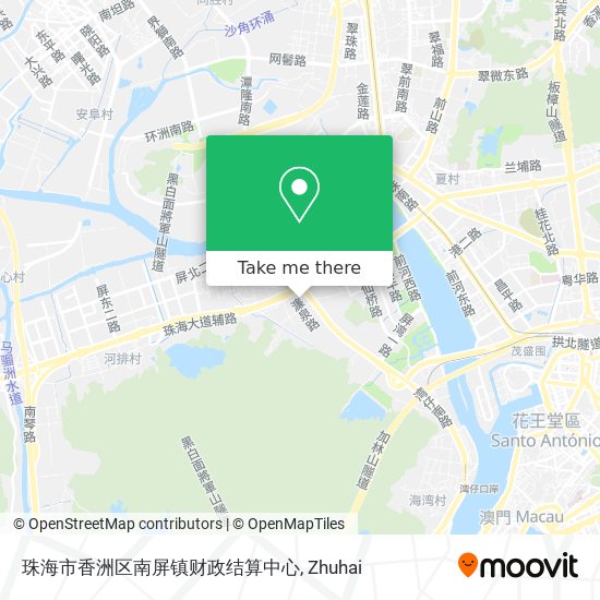 珠海市香洲区南屏镇财政结算中心 map