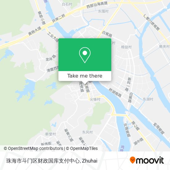 珠海市斗门区财政国库支付中心 map