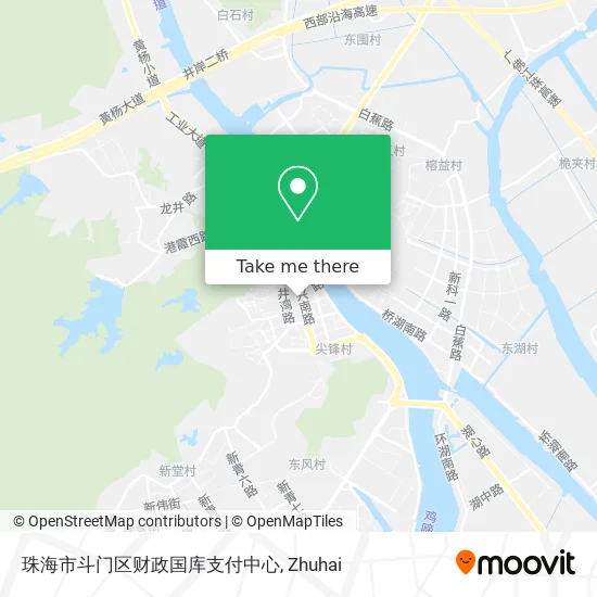 珠海市斗门区财政国库支付中心 map