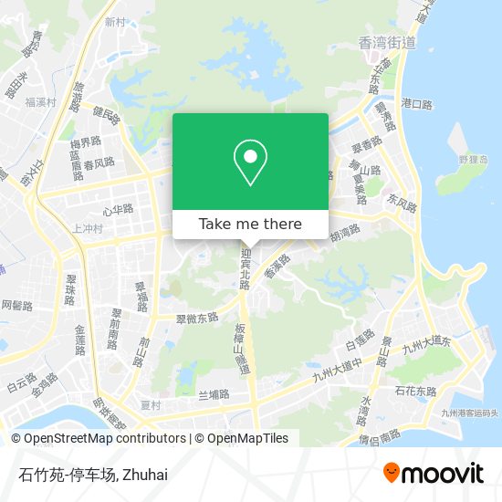 石竹苑-停车场 map