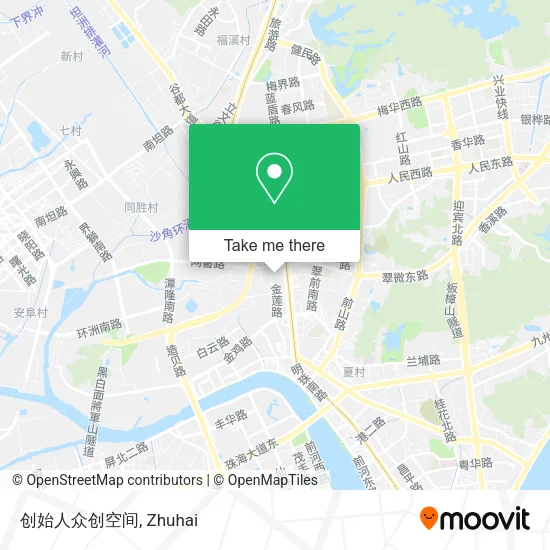创始人众创空间 map