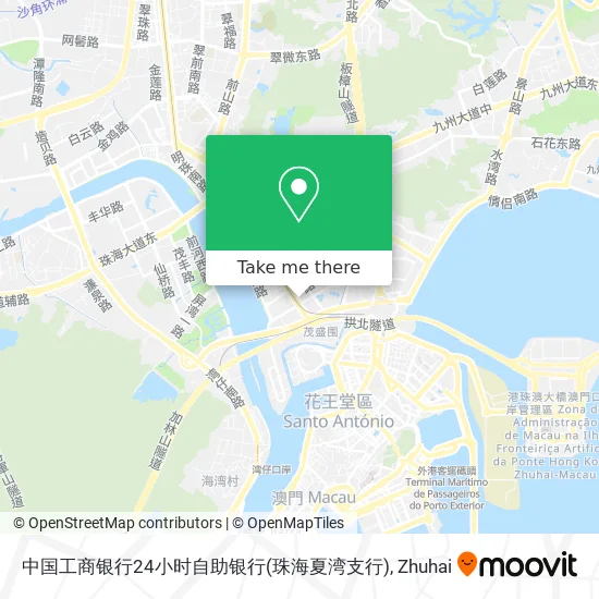 中国工商银行24小时自助银行(珠海夏湾支行) map