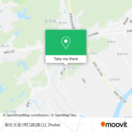 新区大道/湾口路(路口) map