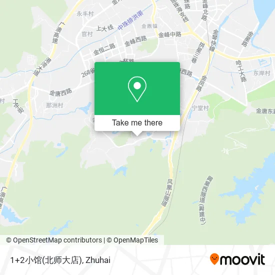 1+2小馆(北师大店) map