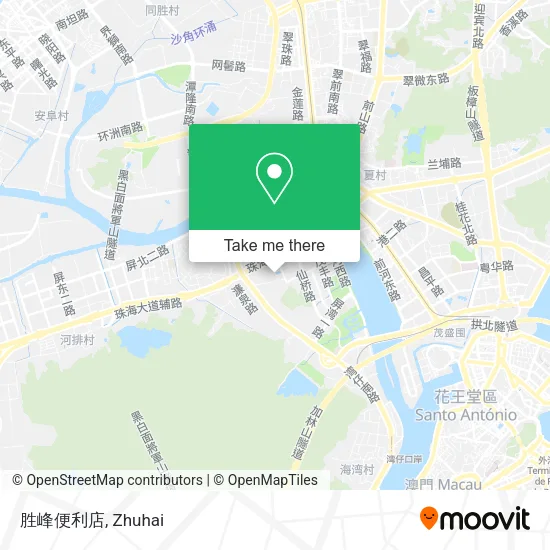 胜峰便利店 map