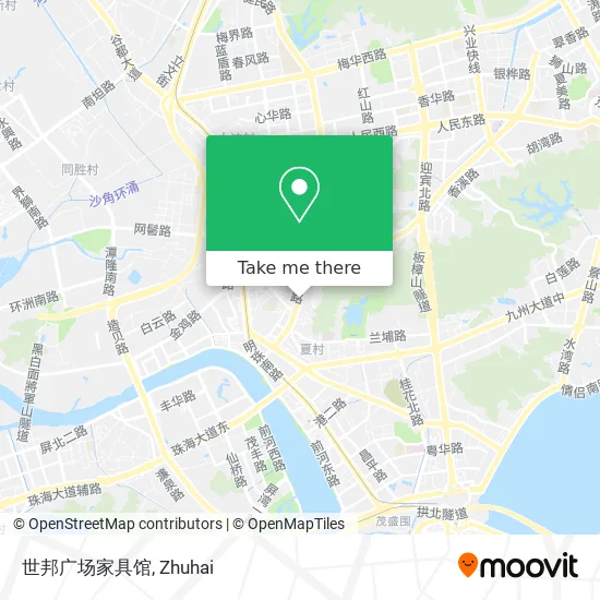 世邦广场家具馆 map