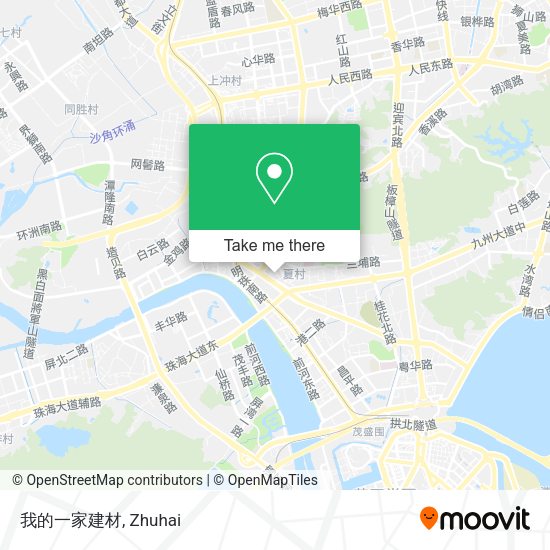 我的一家建材 map
