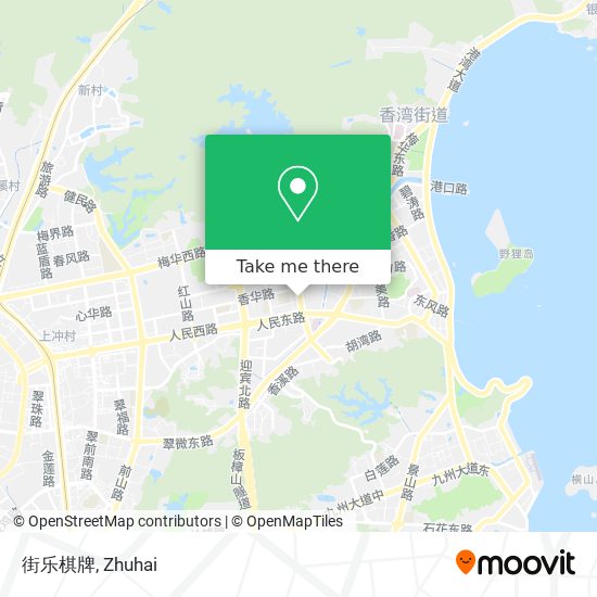 街乐棋牌 map