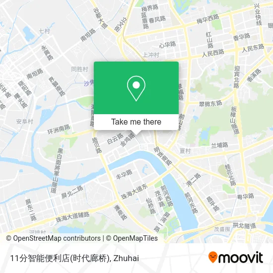 11分智能便利店(时代廊桥) map