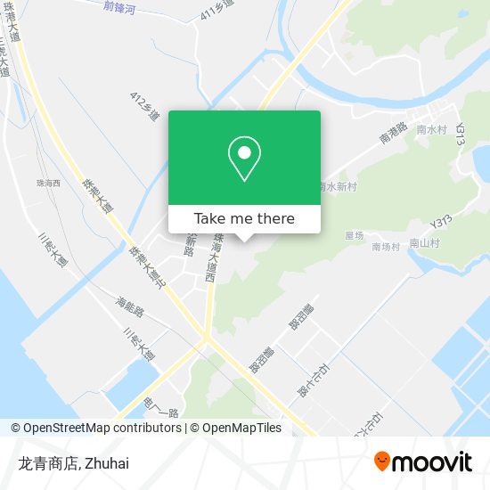 龙青商店 map