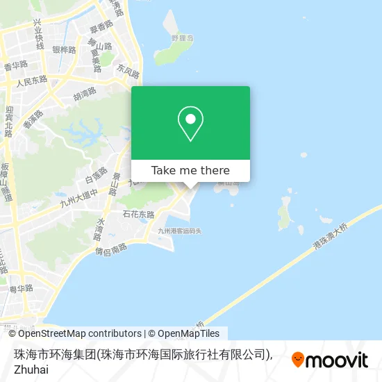 珠海市环海集团(珠海市环海国际旅行社有限公司) map