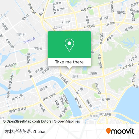 柏林雅诗英语 map