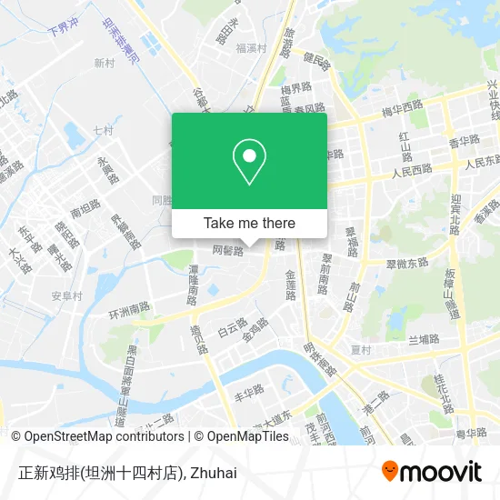 正新鸡排(坦洲十四村店) map