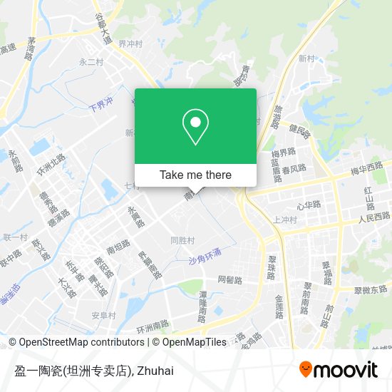 盈一陶瓷(坦洲专卖店) map