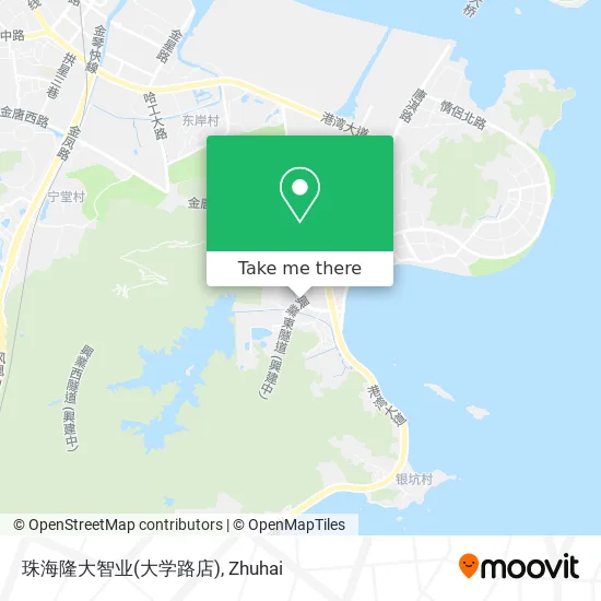 珠海隆大智业(大学路店) map