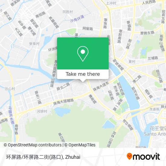 环屏路/环屏路二街(路口) map
