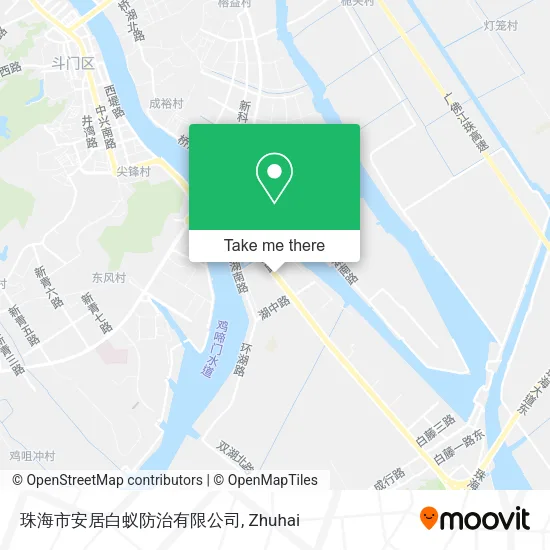 珠海市安居白蚁防治有限公司 map